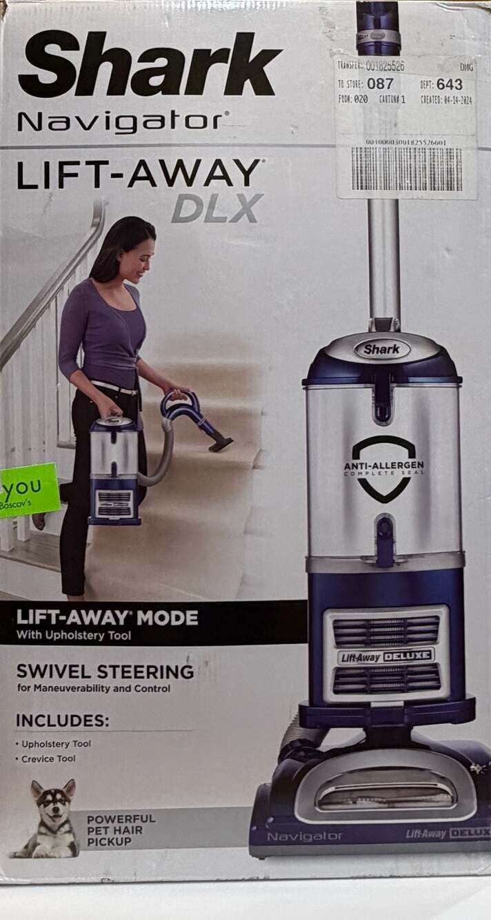 Shark Vacuum Navigator Lift-Away Deluxe Upright NV360